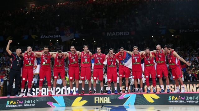 Srebrni tim Srbije iz Madrida 2014. (©MN Press)